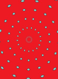 prydnad #1,2019,(tryck) av Alex Caminker