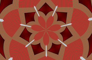 prydnad #20,2019,(blandade media) av Alex Caminker