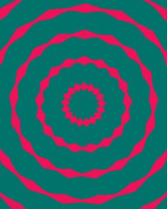 prydnad #5,2019,(tryck) av Alex Caminker