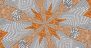 prydnad #63,2019,(blandade media) av Alex Caminker