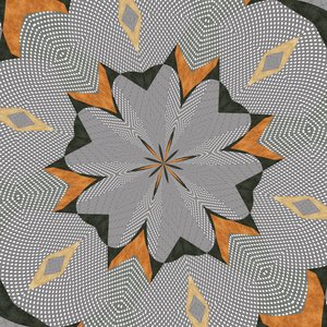 prydnad #70,2019,(blandade media) av Alex Caminker
