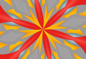 ornament #107,(blandade media) av Alex Caminker