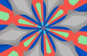 ornament #108,(blandade media) av Alex Caminker
