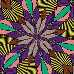 ornament #117,(blandade media) av Alex Caminker