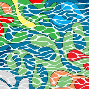 poolbotten, 2017, (blandade media) av Alex Caminker