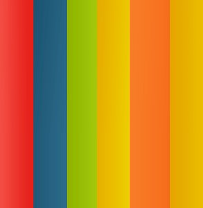 regnbågsfält, 2019, (gradient) av Alex Caminker
