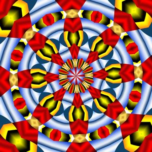 reflektioner, 2019, (blandade media) av Alex Caminker