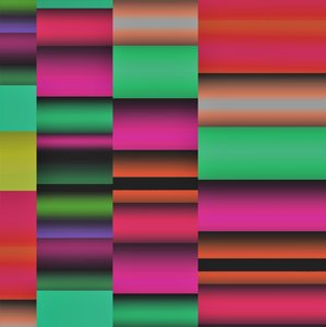 kvällens sång, 2017, (gradient) av Alex Caminker