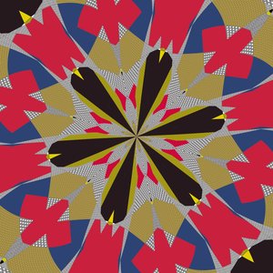 symmetri #16,2019,(blandade media) av Alex Caminker