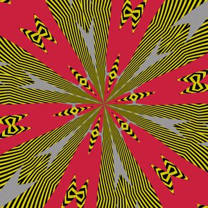 symmetri #19,2019,(blandade media) av Alex Caminker