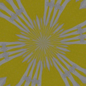 symmetri #20,2019,(blandade media) av Alex Caminker