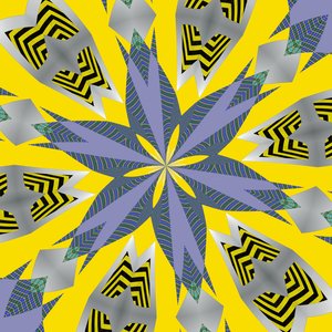 symmetri #28,2019,(blandade media) av Alex Caminker