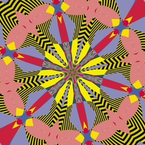 symmetri #29,2019,(blandade media) av Alex Caminker