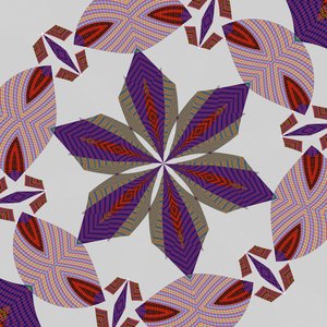symmetri #41,2019,(blandade media) av Alex Caminker