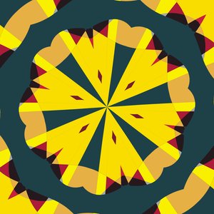symmetri #53,2019,(blandade media) av Alex Caminker