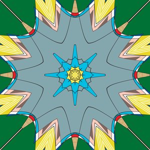 untitled,2019,(blandade media) av Alex Caminker