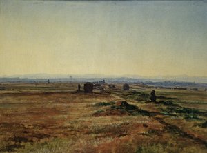 Via Appia vid solnedgången