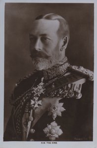HM The King (s/v foto) av Alexander Bassano