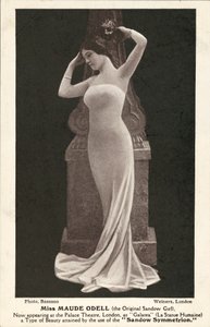 Maude Odell, amerikansk scenskådespelerska (s/v foto)
