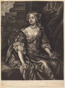 Den rätta ärade Lady Elizabeth Butler, grevinna av Chesterfield av Alexander Browne after Sir Peter Lely