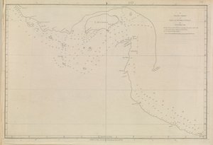 Planer över hamnar, Dalrymple, Alexander publicerad 1791. En plankarta över Persiska viken, av löjtnant John Cant 1773