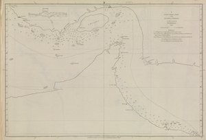 Plans of Ports, Dalrymple, Alexander publicerad 1791 ID-nummer 41167-2001 En plankarta över en del av Persiska viken, delvis korrigerad av löjtnant Edward Harvey 1778