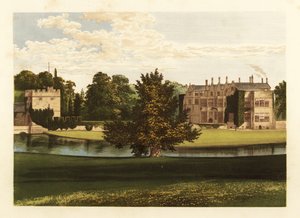 Broughton Castle, Oxfordshire, England. av Alexander Francis (after) Lydon