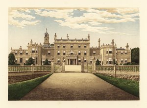 Bulwell Hall, Nottinghamshire, England. av Alexander Francis (after) Lydon