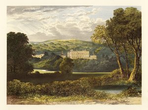 Denton Hall, Yorkshire, England. av Alexander Francis (after) Lydon