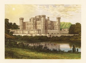 Eastnor Castle, Herefordshire, England. av Alexander Francis (after) Lydon
