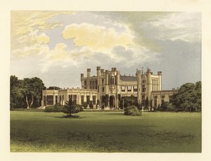 Highcliffe Castle, Hampshire, England. av Alexander Francis (after) Lydon
