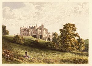 Lambton Castle, County Durham, England. ,1880 (gravyr)