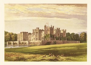 Raby Castle, Durham, England. av Alexander Francis (after) Lydon