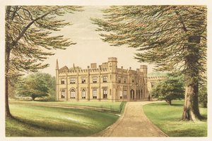 Thrybergh Park, Yorkshire, England. 1880 (gravyr)
