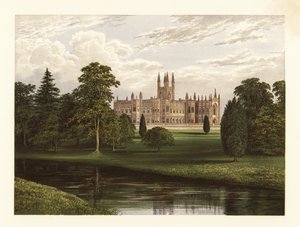 Toddington Manor, Gloucestershire, England. av Alexander Francis (after) Lydon
