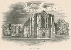 Bolton Priory, från väst