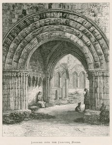 Furness Abbey, med utsikt över kapitelsalen av Alexander Francis Lydon