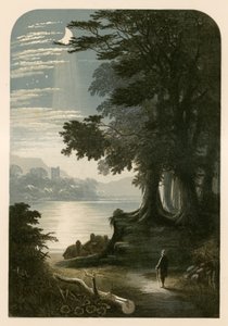 Illustration för Miltons Il Penseroso av Alexander Francis Lydon