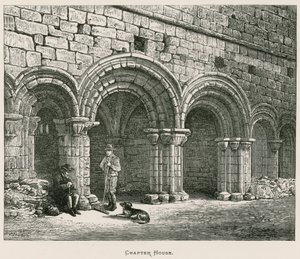 Kirkstall Abbey, kapitelsalen av Alexander Francis Lydon