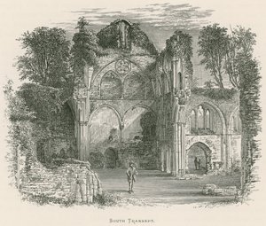 Netley Abbey, södra tvärskeppet av Alexander Francis Lydon