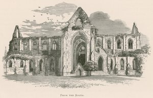 Tintern Abbey, från söder av Alexander Francis Lydon