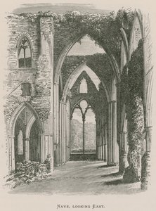 Tintern Abbey, mittskepp, österut av Alexander Francis Lydon