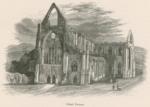 Tintern Abbey, West Front av Alexander Francis Lydon