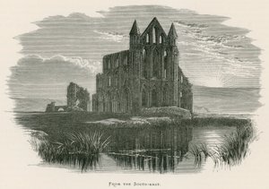 Whitby Abbey, från sydöst av Alexander Francis Lydon