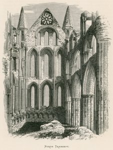 Whitby Abbey, norra tvärskeppet av Alexander Francis Lydon
