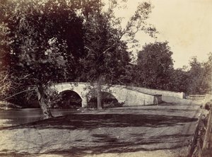 Burnside Bridge, Across the Antietam, nära Sharpsburg, nr 1, september 1862, 1862. av Alexander Gardner