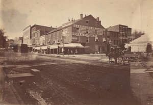 Gardners Gallery, 7th and D Streets, Washington, D.C., 1864. av Alexander Gardner