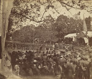 [Grand Army Review, Washington, D.C.], maj 1865. av Alexander Gardner