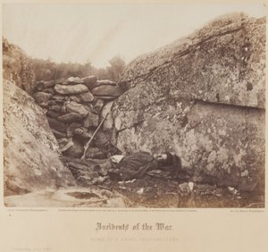 Hem för en rebellisk skarpskytt, Gettysburg, juli