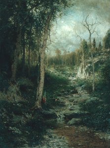 En gammal glänta, 1881.
